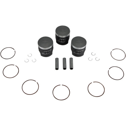 Wiseco Piston Kit - 72.00 Mm - Kawasaki H2 Mach Iv K107