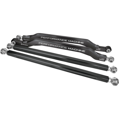 Pm Off-Road Radius Rod - High Clearance - Polaris Rzr Pro R - Black Contrast Cut 0222-2007-Bm