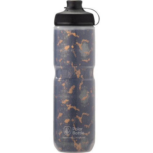 Polar Bottle Breakaway Muck Insulated Bottle - Shatter - Charcoal/Copper - 24 Oz. Inb24Oz09Mg Polar Bottle Breakaway Muck Insulated Bottle - Shatter - Charcoal/Copper - 24 Oz. Inb24Oz09Mg