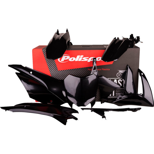 Polisport Body Kit - Complete - Black - Crf 110F 90539 Polisport Body Kit - Complete - Black - Crf 110F 90539