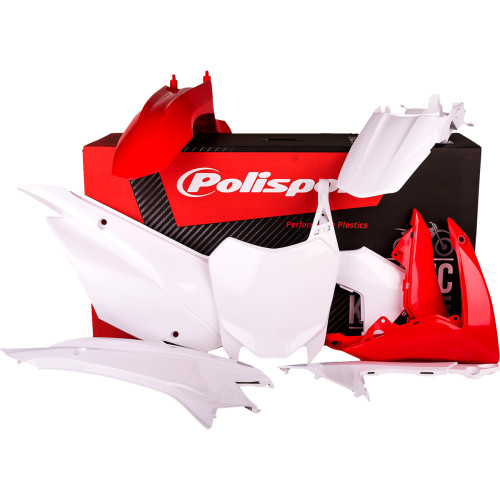 Polisport Body Kit - Complete - Oem Red/White - Crf 110F 90537 Polisport Body Kit - Complete - Oem Red/White - Crf 110F 90537