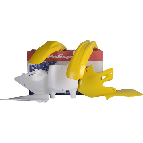 Polisport Body Kit - Oem Yellow/White - Rm 125/250 90094 Polisport Body Kit - Oem Yellow/White - Rm 125/250 90094