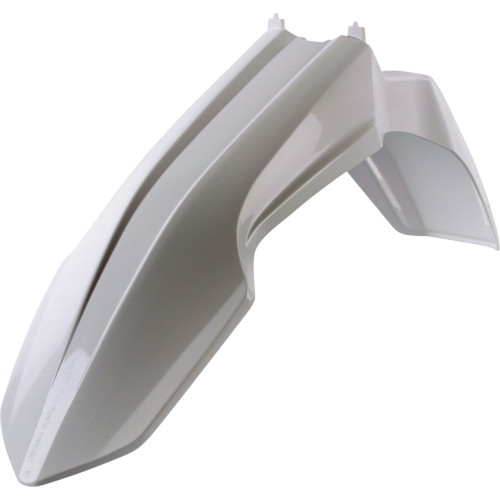 Polisport Fender - Front - White - Rmz 250/450 8550500003 Polisport Fender - Front - White - Rmz 250/450 8550500003