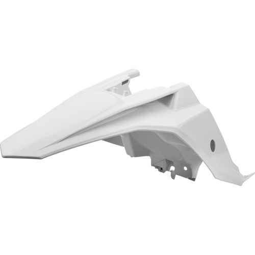 Polisport Fender - Rear - White - Sx 65 8572300001 Polisport Fender - Rear - White - Sx 65 8572300001