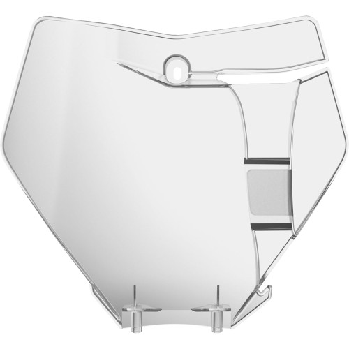 Polisport Number Plate - Clear - Ktm Sx/Sxf 8666400005 Polisport Number Plate - Clear - Ktm Sx/Sxf 8666400005