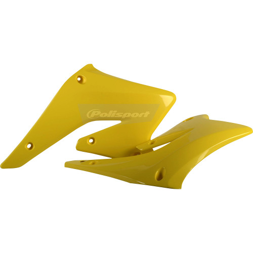Polisport Radiator Cover - '01 Rm Yellow - Rmz 250 8410400001 Polisport Radiator Cover - '01 Rm Yellow - Rmz 250 8410400001