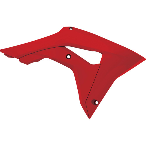Polisport Radiator Cover - '04 Oem Red - Crf 250R/450R 8414800004