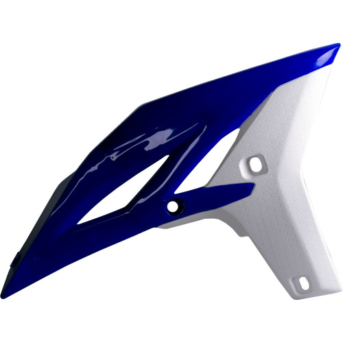 Polisport Radiator Cover - Blue/White - Yz 250F | Wr 450F 8413700006