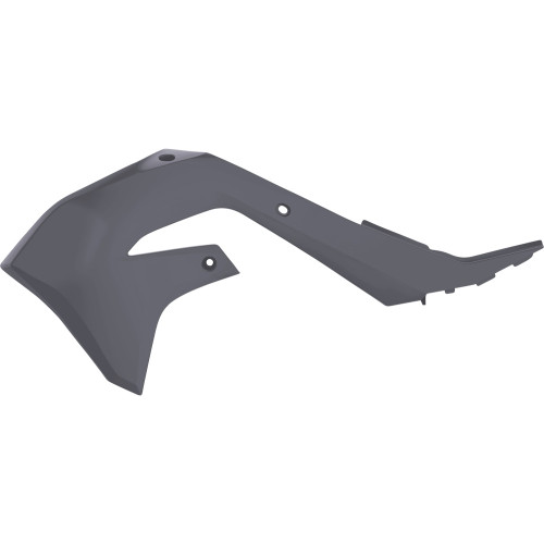 Polisport Radiator Cover - Gray - Kx 450F 8423400004