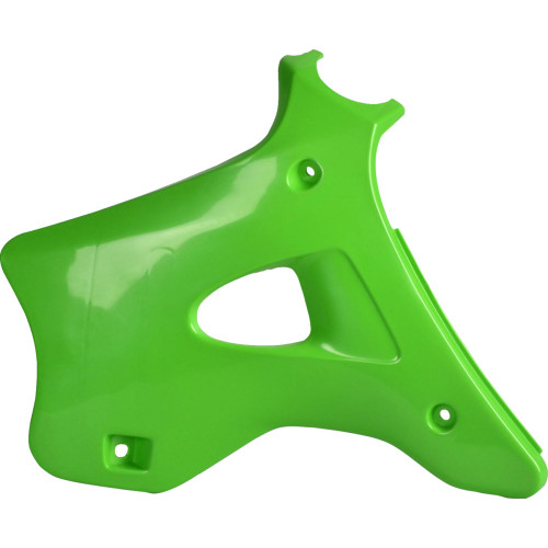 Polisport Radiator Cover - Oem Green - Kx 125/250 8420000002
