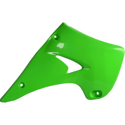 Polisport Radiator Cover - Oem Green - Kx 125/250 8429100007