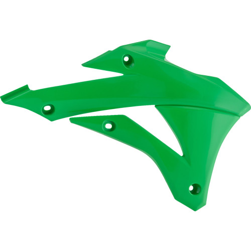 Polisport Radiator Cover - Oem Green - Kx 85/100 8417300004