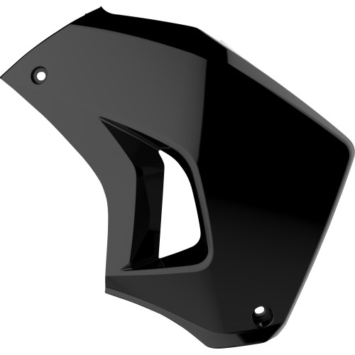 Polisport Radiator Cover - Right - Black - Klr 650 8420200001 Polisport Radiator Cover - Right - Black - Klr 650 8420200001