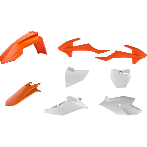 Polisport Restyled Body Kit - Oem Orange/White - Sx 85 90760 Polisport Restyled Body Kit - Oem Orange/White - Sx 85 90760