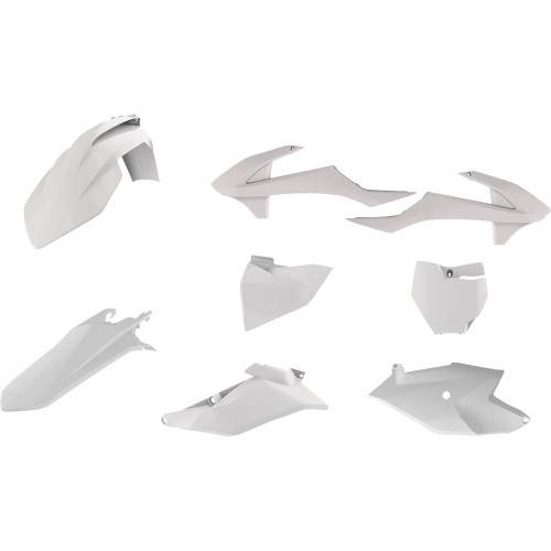 Polisport Restyled Body Kit - White - Sx 85 90761 Polisport Restyled Body Kit - White - Sx 85 90761