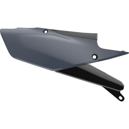 Polisport Side Panels - Gray/Black - Yzf 450 8419900006 Polisport Side Panels - Gray/Black - Yzf 450 8419900006