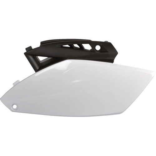 Polisport Side Panels - Oem Black/White - Yzf 250 8605600001 Polisport Side Panels - Oem Black/White - Yzf 250 8605600001