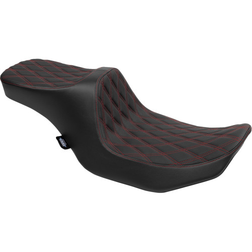 Predator Iii Seat - Double Diamond - Red Stitching - Flt/Flh '23-'24 Predator Iii Seat - Double Diamond - Red Stitching - Flt/Flh '23-'24