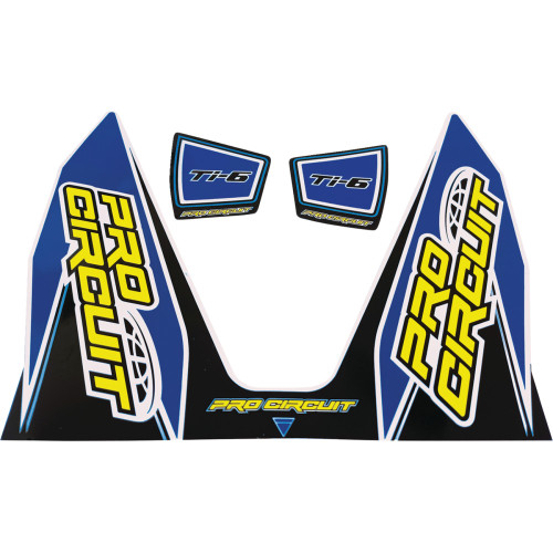 Pro Circuit Dc22Ti6-Db Decal Ti6 Dark Blue