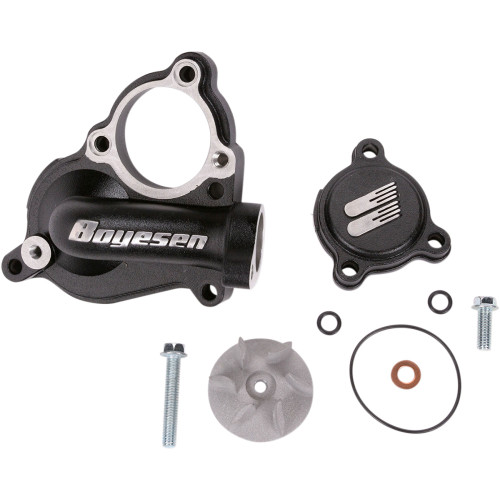 Boyesen Wpk-17B Cover/Imp Wat Pump K/S Bk