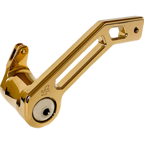 Pro-One Perf.Mfg. Touring T-Rex Shorty Brake Arm - Gold - '08 -'13 Fl 500772Tin