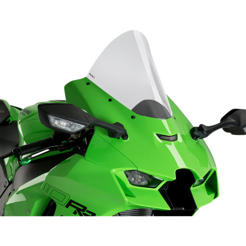 Puig Hi-Tech Parts Race Windscreen - 12-1/2" - Clear - Ninja Zx-10R 20540W Puig Hi-Tech Parts Race Windscreen - 12-1/2" - Clear - Ninja Zx-10R 20540W
