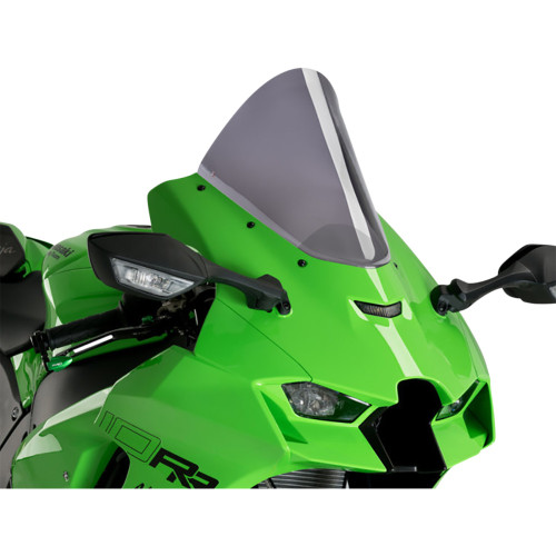 Puig Hi-Tech Parts Race Windscreen - 12-1/2" - Dark Smoke - Ninja Zx-10R 20540F Puig Hi-Tech Parts Race Windscreen - 12-1/2" - Dark Smoke - Ninja Zx-10R 20540F