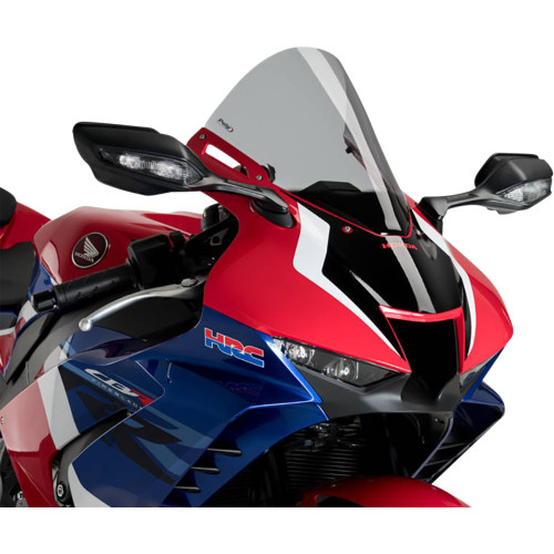 Puig Hi-Tech Parts Race Windscreen - Smoke 20314H Puig Hi-Tech Parts Race Windscreen - Smoke 20314H