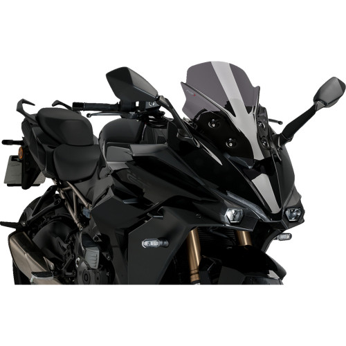 Puig Hi-Tech Parts Sport Windscreen - 16" - Dark Smoke - Gsx-S1000 Gt 21341F Puig Hi-Tech Parts Sport Windscreen - 16" - Dark Smoke - Gsx-S1000 Gt 21341F