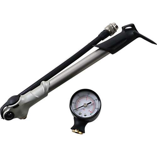 Drag Specialties Air Pump With Gauge - 0-60 Drag Specialties Air Pump With Gauge - 0-60