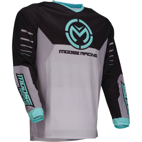 Qualifier Jersey - Gray/Teal - Xl 2910-8186