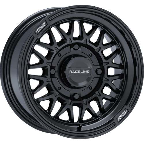 Raceline Wheels Wheel - Omega - Front/Rear - Gloss/Black - 15X7 - 4/156 - 5+2 (+10 Mm) A13Gb-57056+10 Raceline Wheels Wheel - Omega - Front/Rear - Gloss/Black - 15X7 - 4/156 - 5+2 (+10 Mm) A13Gb-57056+10