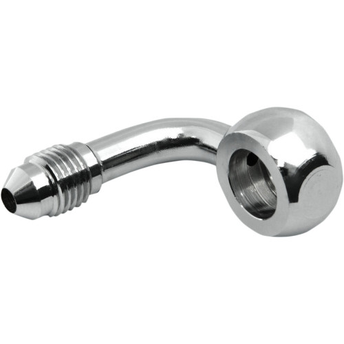 Magnum Shielding Banjo Fitting - 10 Mm - An3 90 - Chrome 1703-20