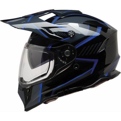 Range 2.0 Helmet - Voyager - Black/Blue - 2Xl