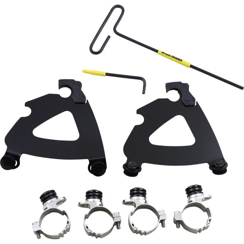 Memphis Shades Road Warrior Trigger-Lock Mounting Kit - Black - Xl Meb2064 Memphis Shades Road Warrior Trigger-Lock Mounting Kit - Black - Xl Meb2064