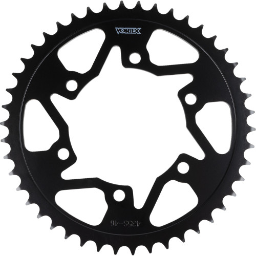 Rear Sprocket - 46 Tooth - Black - Yamaha 435S-46