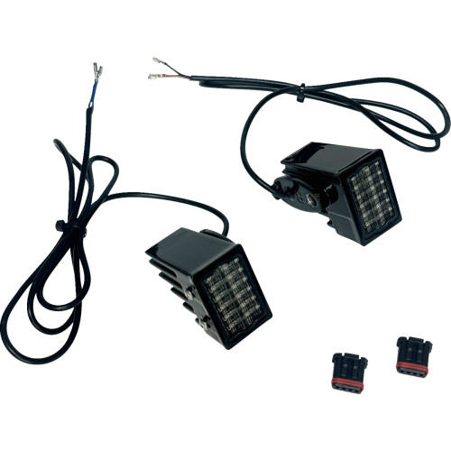 Rear Strut Mount Led Turn Signals - Black With Smoke Lens Cd-Rts-18St-B Rear Strut Mount Led Turn Signals - Black With Smoke Lens Cd-Rts-18St-B