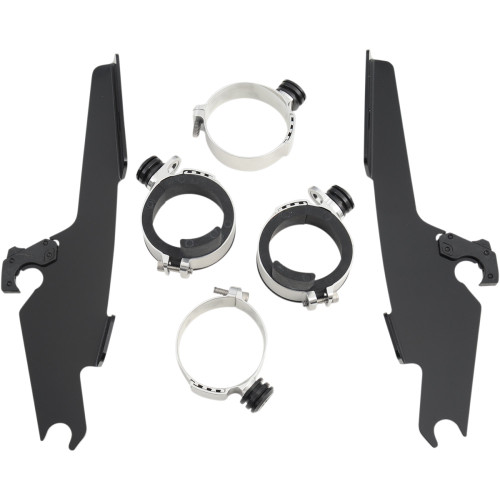 Memphis Shades Batwing Trigger Lock Mounting Kit - V Star - Black Mem8992 Memphis Shades Batwing Trigger Lock Mounting Kit - V Star - Black Mem8992