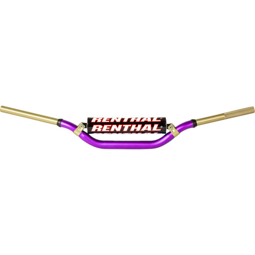 Renthal Handlebar - Twinwall - 997 - Rc/'04 - '18 Crf/'06+ Kx/F - Purple 997-01-Pe-02-261 Renthal Handlebar - Twinwall - 997 - Rc/'04 - '18 Crf/'06+ Kx/F - Purple 997-01-Pe-02-261