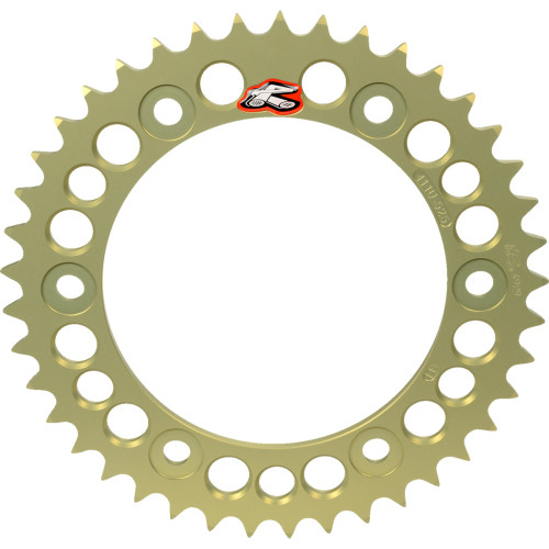 Renthal Rear Sprocket - 40 Tooth 478U-525-40P-Ha Renthal Rear Sprocket - 40 Tooth 478U-525-40P-Ha