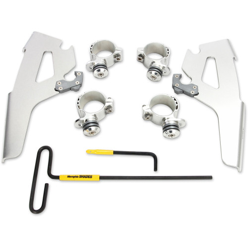 Memphis Shades Fats/Slim Trigger Lock Mounting Kit - Vegas - Polished Mek2021