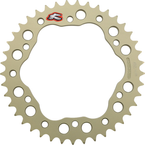 Renthal Rear Sprocket - Aluminum - 41 Tooth 462--525-41P-Ha Renthal Rear Sprocket - Aluminum - 41 Tooth 462--525-41P-Ha