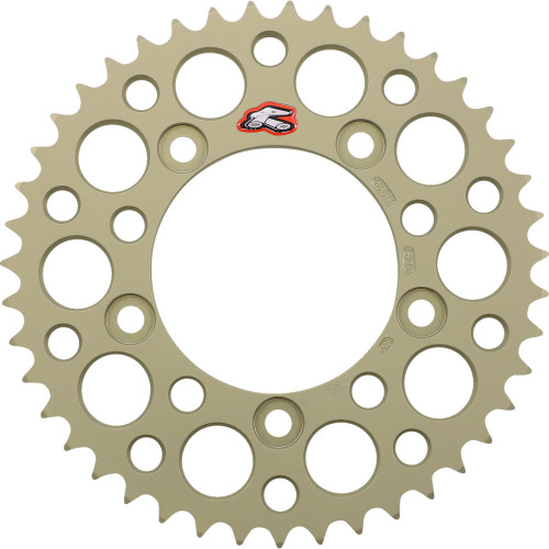Renthal Rear Sprocket - Aluminum - 43 Tooth 435U-520-43P-Ha Renthal Rear Sprocket - Aluminum - 43 Tooth 435U-520-43P-Ha