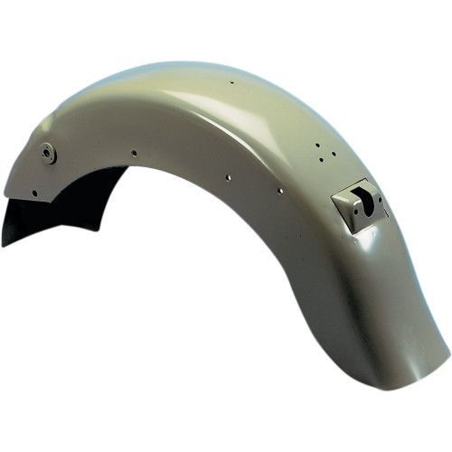 Drag Specialties Smooth Rear Fender - With Taillight Mount/No Turn Signal Mount Indents - Steel Drag Specialties Smooth Rear Fender - With Taillight Mount/No Turn Signal Mount Indents - Steel