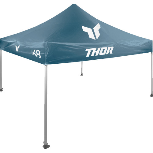 Replacement 10'X10' Canopy Top - Blue Steel/White