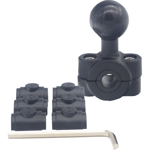 Ridepower Ball Mount Adapter Mount - Handlebar Mount - 3/8"-1/2" Rpmtbracket38