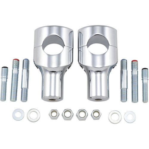 Drag Specialties Risers - Big Buffalo - 3" - Chrome Drag Specialties Risers - Big Buffalo - 3" - Chrome