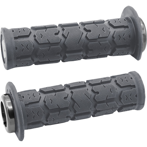 Rogue 2.1 Lock-On Grips - Atv/Pwc - Graphite/Silver J33Rgh-S