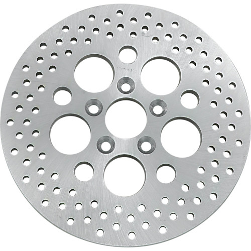 Drag Specialties Drilled Brake Rotor - Rear - 11.875" - Touring