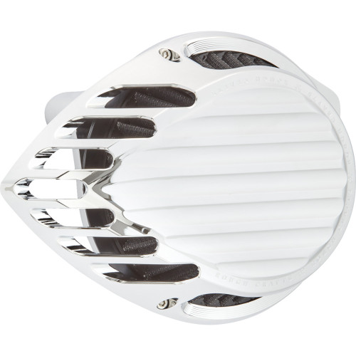 Rough Craft Air Cleaner Kit - Chrome Rc-600-022 Rough Craft Air Cleaner Kit - Chrome Rc-600-022